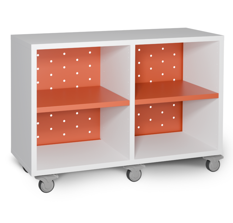 Straight Mobile Bookcases - Great Openings